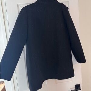 J Crew mercantile black coat